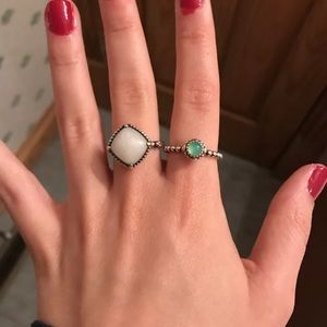 Pandora May Birthstone Ring Size 7